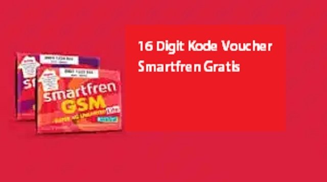16 Digit Kode Voucher Smartfren Gratis 2026