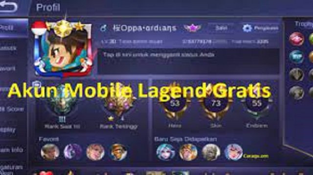 40+ Akun ML Gratis 2026, Buruan Ambil!