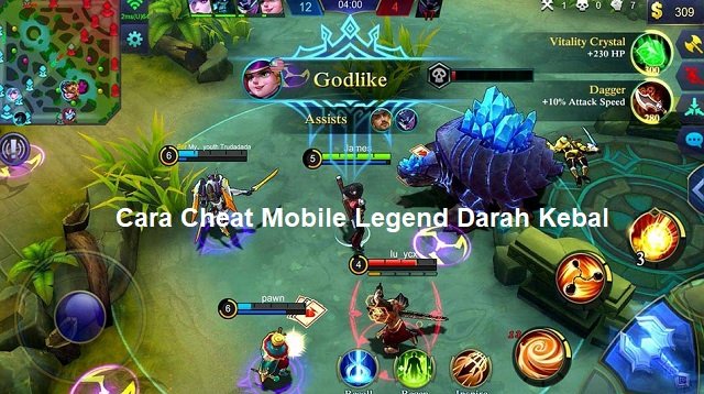 Cara Cheat Mobile Legend Darah Kebal