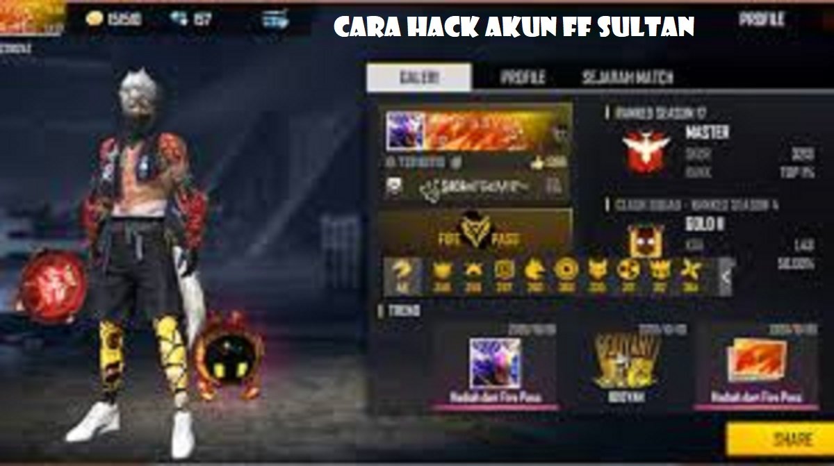 2 Cara Hack Akun FF Sultan