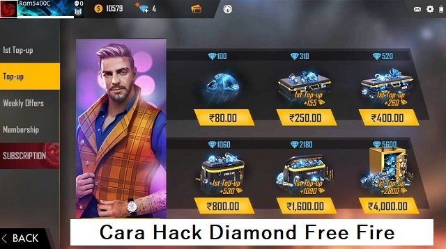 2 Cara Hack Diamond Free Fire Paling Ampuh