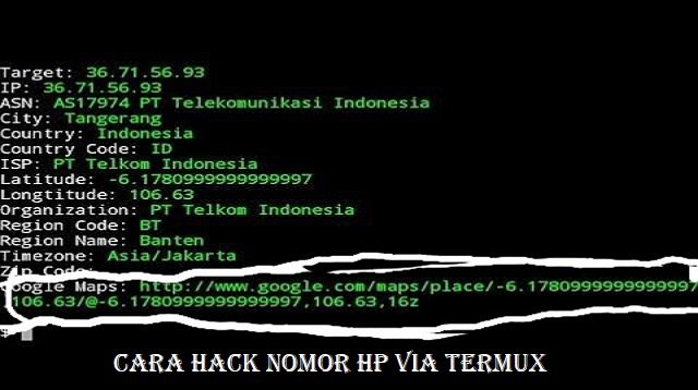 Cara Hack Nomor HP Via Termux