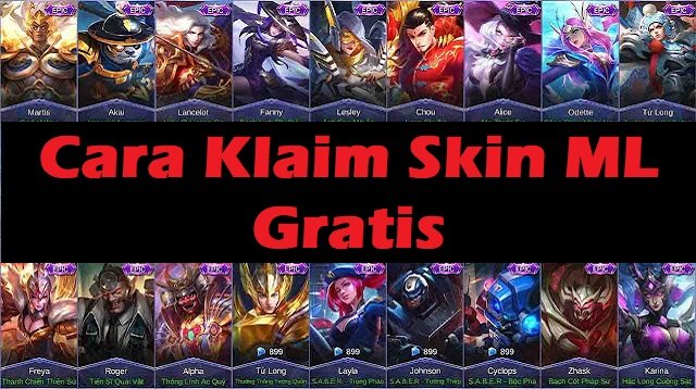 9 Cara Klaim Skin ML Gratis