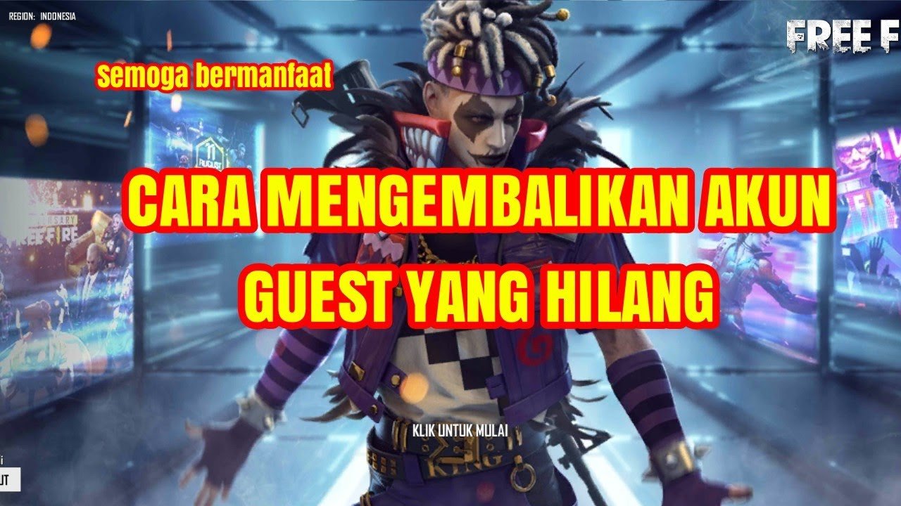 Cara Mengembalikan Akun Guest FF yang Hilang