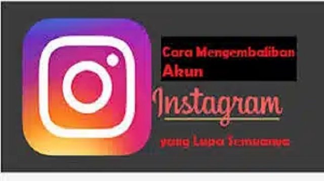 Cara Mengembalikan Akun Instagram yang Lupa Semuanya