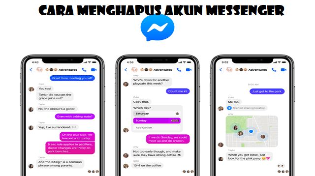 Cara Menghapus Akun Messenger