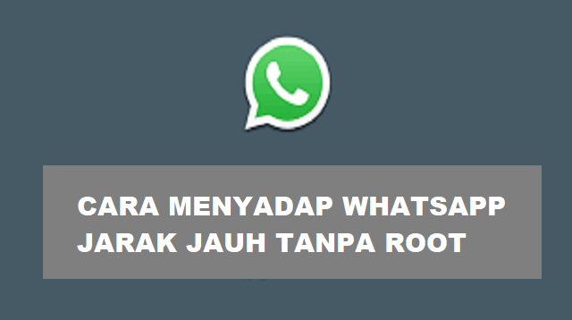 3 Cara Menyadap WhatsApp Jarak Jauh Tanpa Root