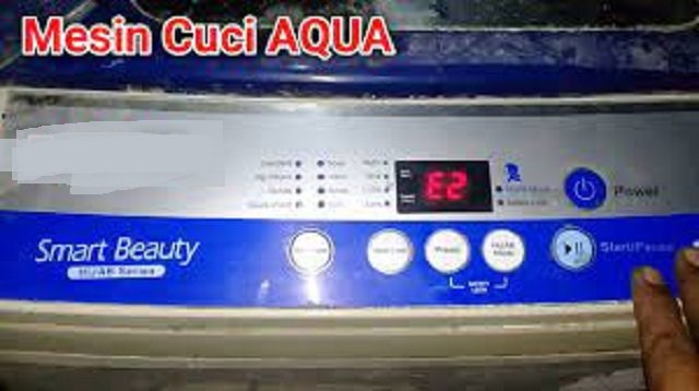 Cara Reset Mesin Cuci Aqua