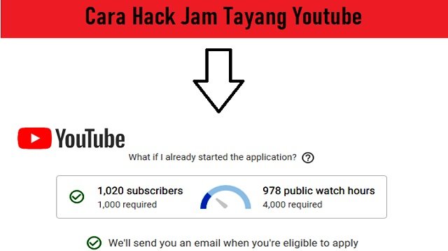 3 Cara Hack Jam Tayang Youtube Tanpa Aplikasi & Dengan Aplikasi