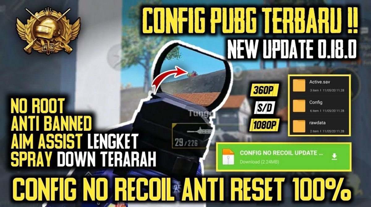 Download Config PUBG No Recoil