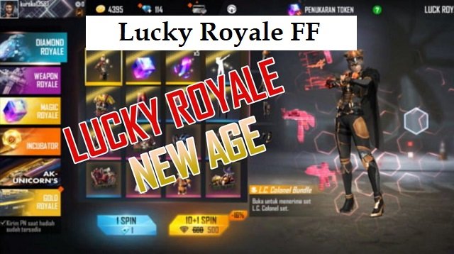 Cara Mendapatkan Lucky Royale FF