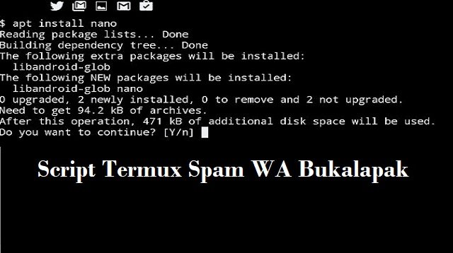 Script Termux Spam WA Bukalapak