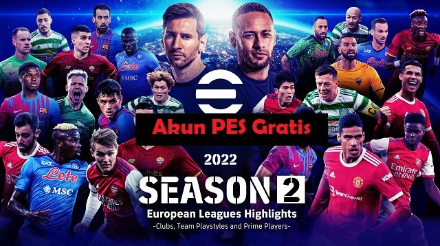 21 Akun PES Gratis 2026, Buruan Ambil!