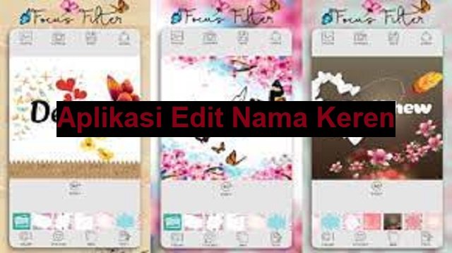 3 Aplikasi Edit Nama Keren Populer dan Mudah Digunakan