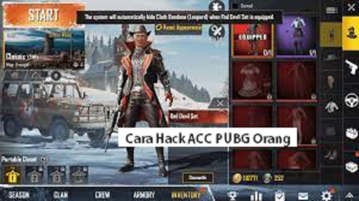 Cara Hack Acc PUBG Orang
