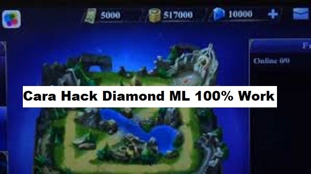 Cara Hack Diamond ML 100% Work