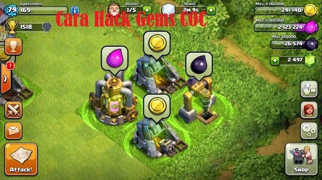 4 Cara Hack Gems COC Paling Ampuh
