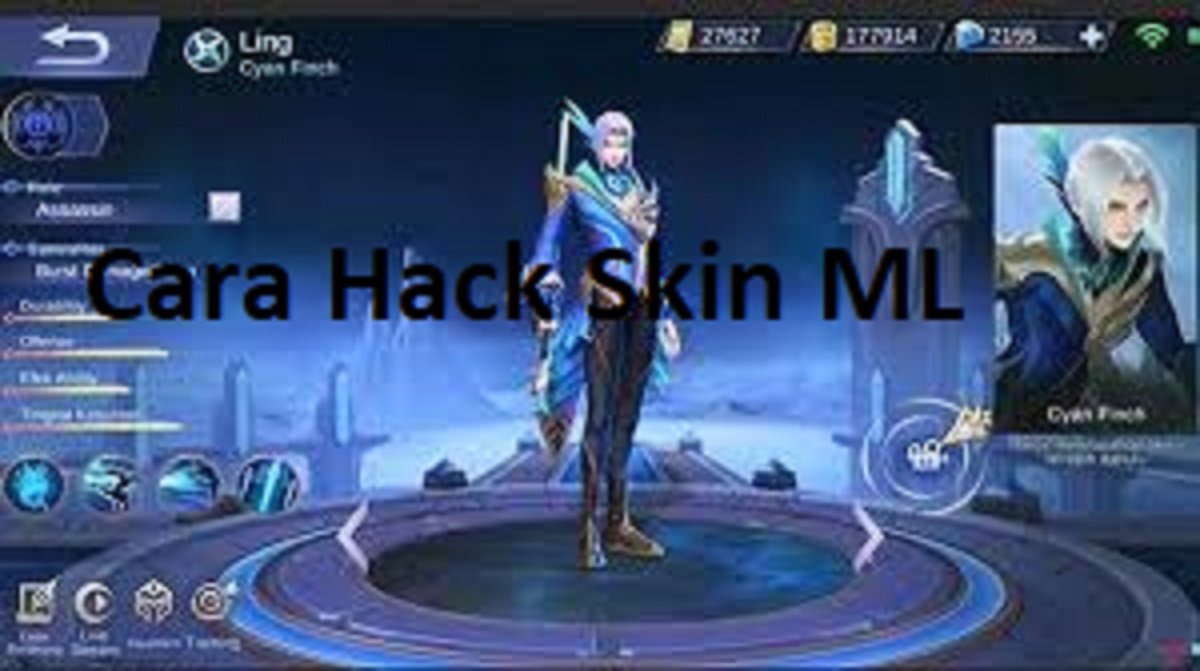 Cara Hack Skin ML