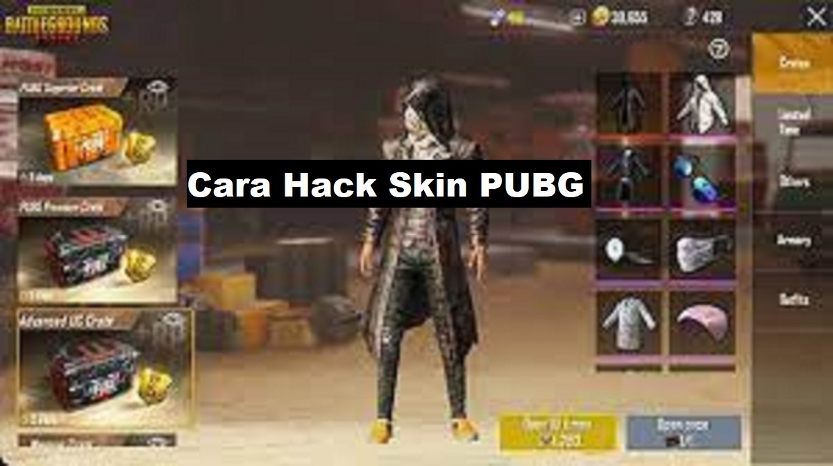Cara Hack Skin PUBG