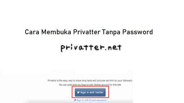 Cara Membuka Privatter Tanpa Password