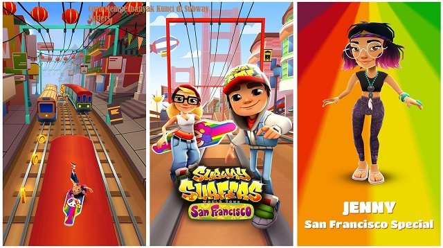 Cara Memperbanyak Kunci di Subway Surfers, Mudah dan Ampuh