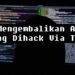 Cara Mengembalikan Akun FB yang Dihack Via Termux 7 Cara Hack Facebook Ala Bjorka