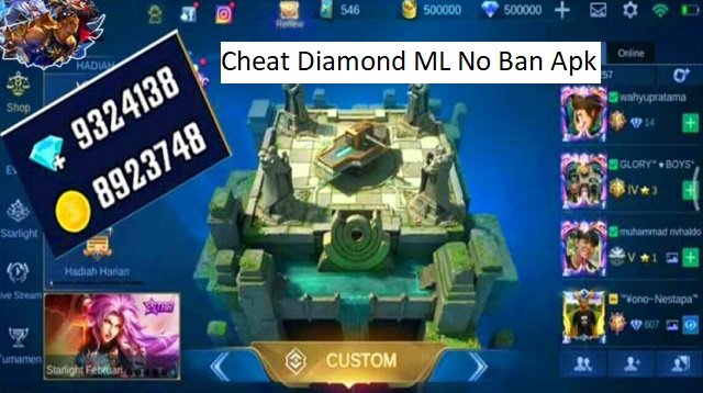 Download Cheat Diamond ML No Ban Apk