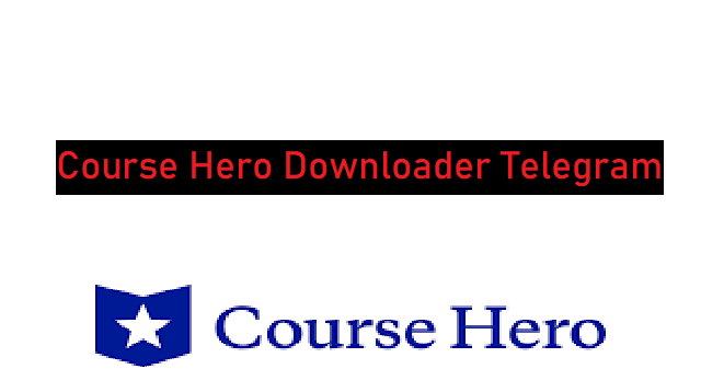 Course Hero Downloader Telegram