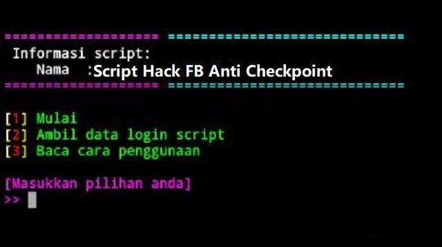 Cara Hack FB Termux No Checkpoint