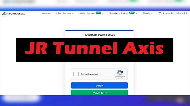 Cara Tembak JR Tunnel Axis