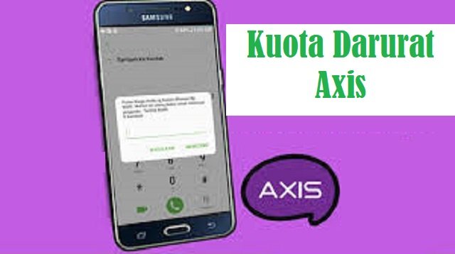 2 Cara Meminjam Kuota Darurat Axis