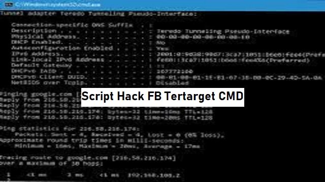 Script Hack FB Tertarget CMD