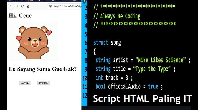 13 Link Download Script HTML Bucin Paling Romantis