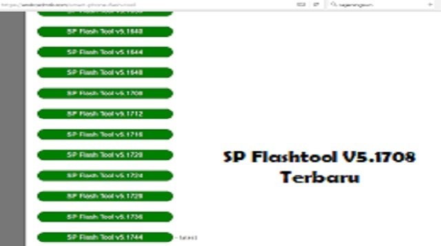 Download SP Flashtool V5.1708