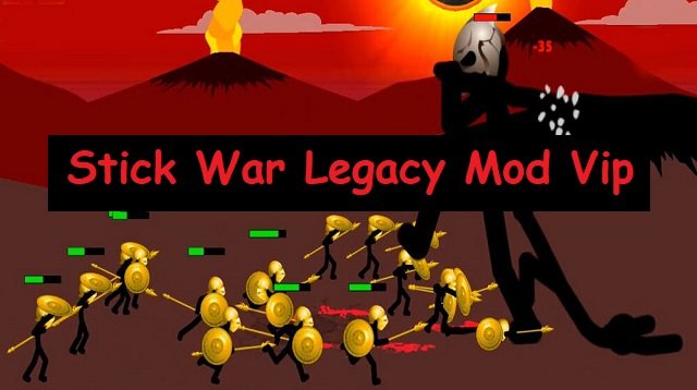Download Stick War Legacy Mod VIP Apk Unlimited Gold and Diamonds 99999 untuk Android Gratis