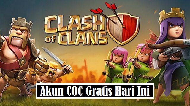 45 Akun COC Gratis Hari Ini 2026