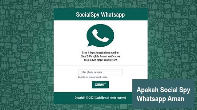 Apakah Social Spy Whatsapp Aman?