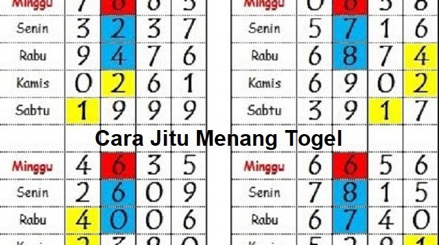 Cara Jitu Menang Togel