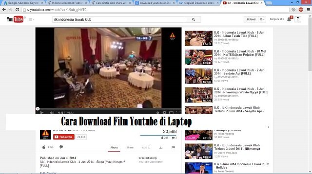2 Cara Download Film Youtube di Laptop Online Tanpa Aplikasi, Mudah dan Cepat