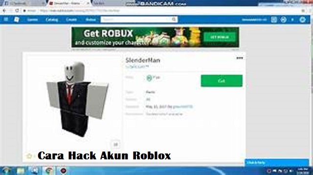 Cara Hack Akun Roblox