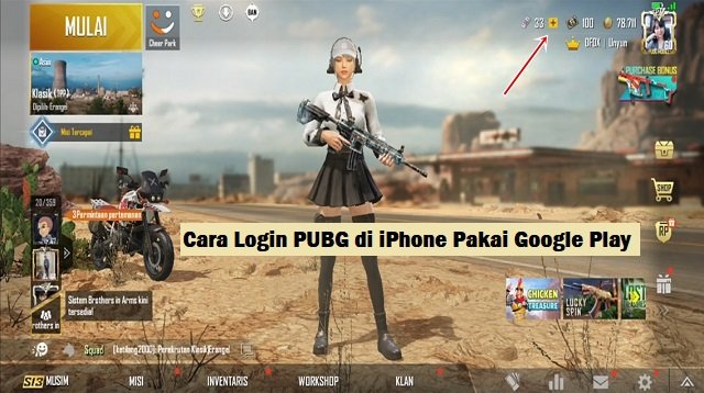 Cara Login PUBG di iPhone Pakai Google Play (Untuk Pemula)