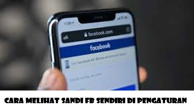 Cara Melihat Sandi FB Sendiri di Pengaturan
