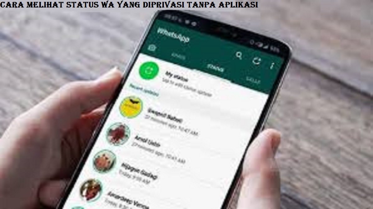 Cara Melihat Status WA yang Diprivasi Tanpa Aplikasi