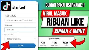 Cara Mendapatkan TikTok Like 10.000 Gratis