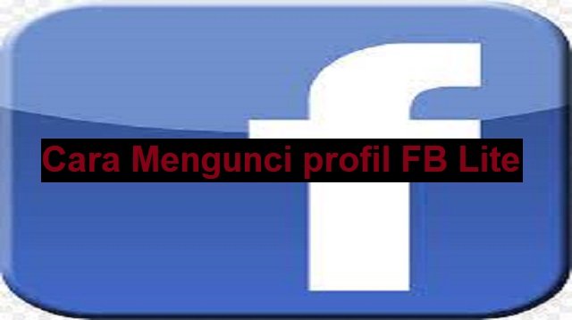 Cara Mengunci Profil FB Lite