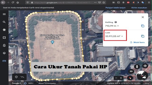 Cara Ukur Tanah Pakai HP Gratis (Untuk Pemula)