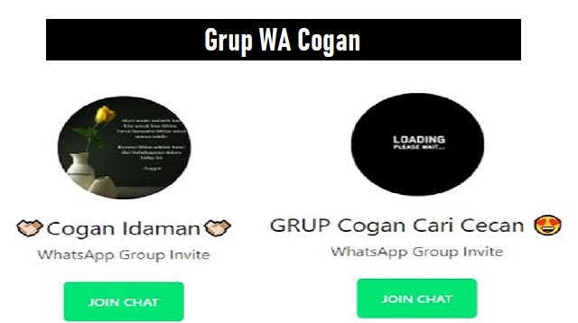 44 Link Grup WA Cogan Terupdate dan Terlengkap