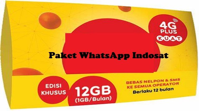 Cara Daftar Paket WhatsApp Indosat
