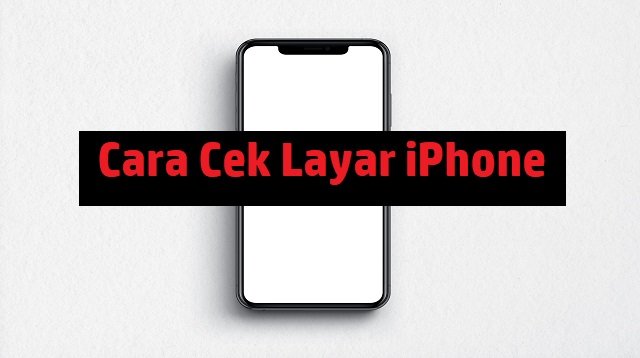 4 Cara Cek Layar iPhone (Anti Gagal)