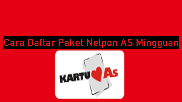 Cara Daftar Paket Nelpon AS Mingguan